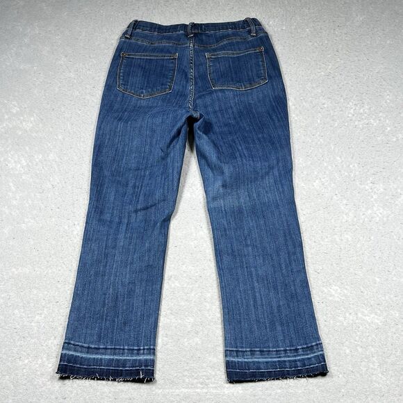 Judy Blue Jeans Womens Size 3 26 Blue Capri Fit Stretch Denim Mid Rise Casual - Picture 8 of 12